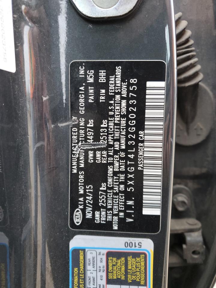 5XXGT4L32GG023758 2016 Kia Optima Lx