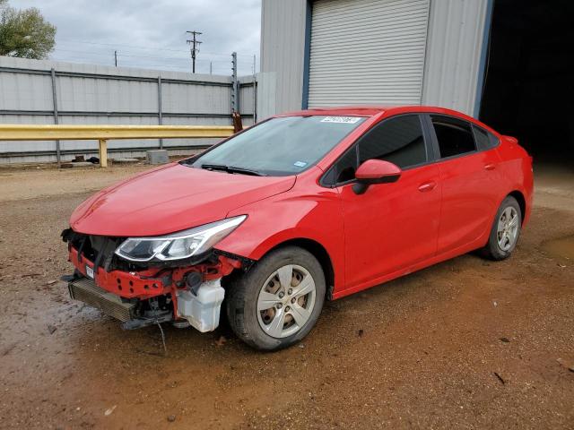 Vehiculos salvage en venta de Copart Longview, TX: 2017 Chevrolet Cruze LS