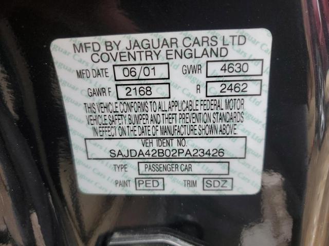 SAJDA42B02PA23426 Jaguar XKR