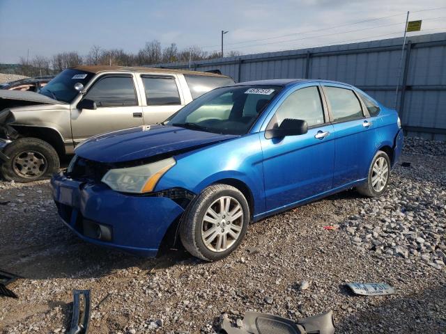 Salvage cars for sale from Copart Lawrenceburg, KY: 2011 Ford Focus SEL