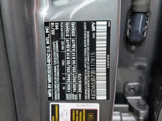 4JGDA5JB7JB117815 Mercedes-Benz GLE 350
