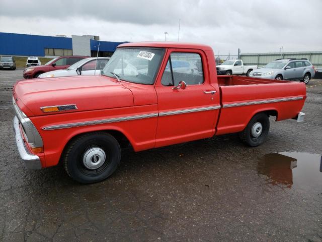 Ford F100 salvage cars for sale: 1972 Ford F100