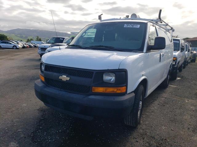 Salvage cars for sale from Copart San Martin, CA: 2013 Chevrolet Express G2500
