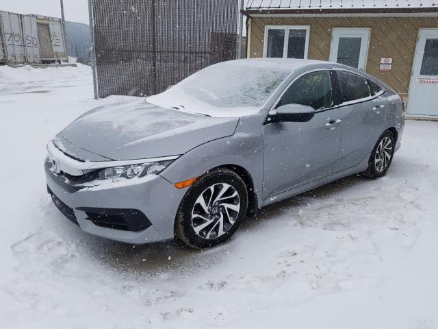Salvage cars for sale from Copart Montreal Est, QC: 2016 Honda Civic EX