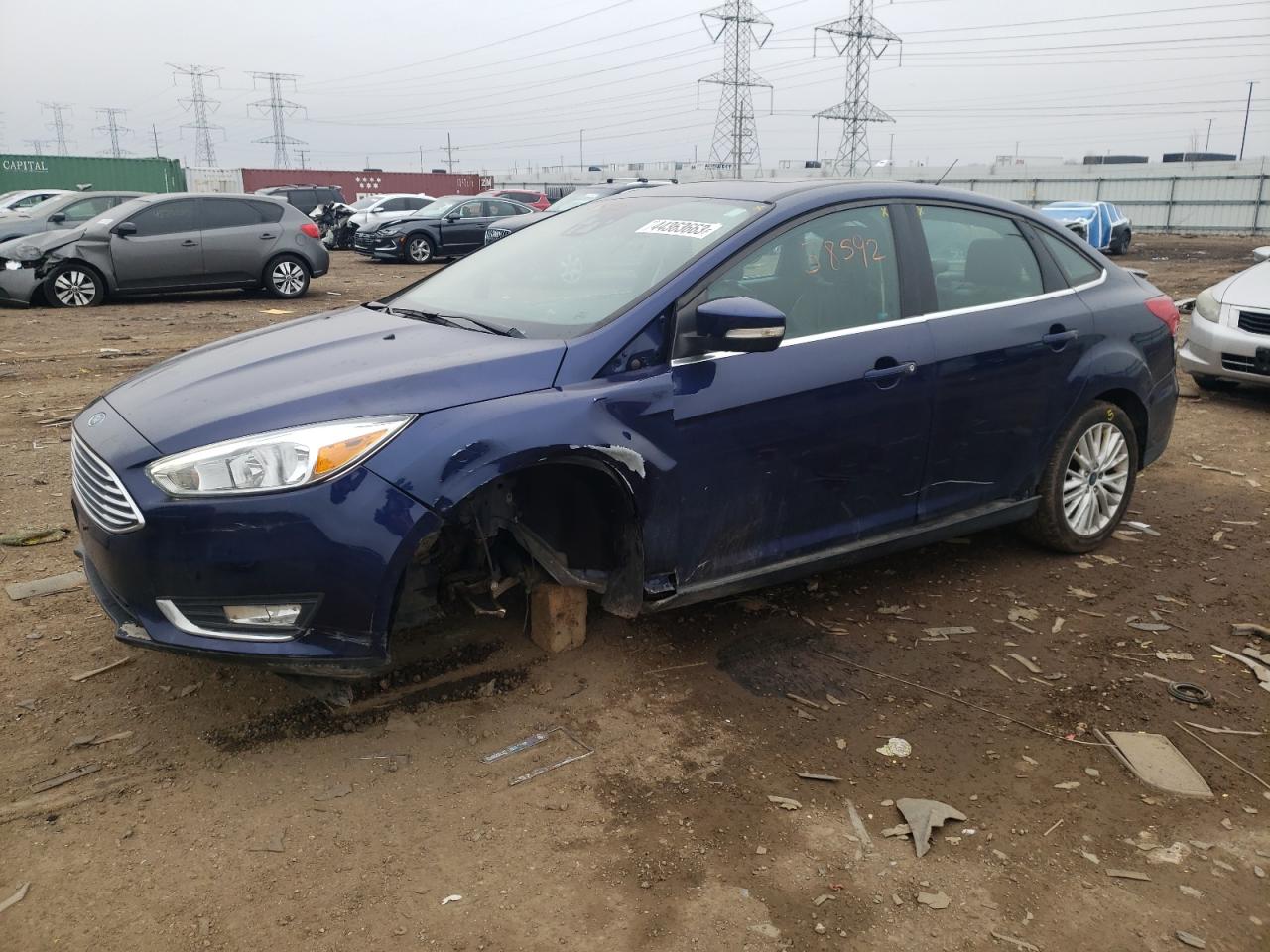 1FADP3J20HL252751 FORD FOCUS 2017