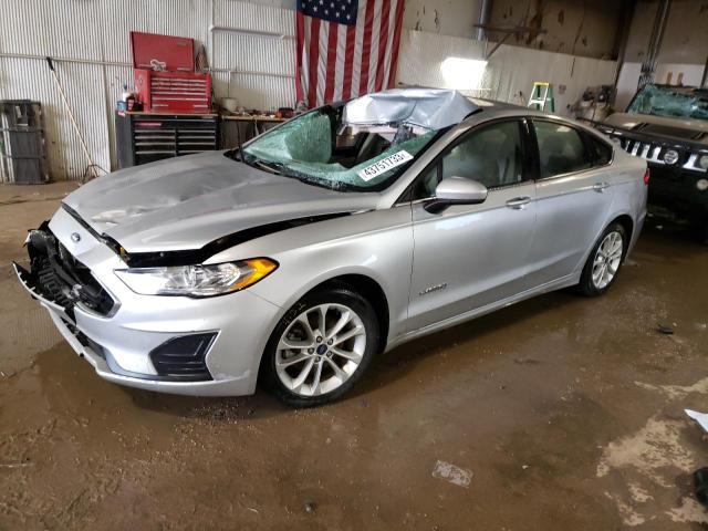 Salvage cars for sale at Casper, WY auction: 2019 Ford Fusion SE