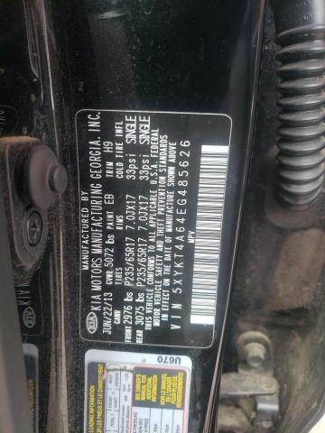5XYKT4A64EG485626 KIA SORENTO LX