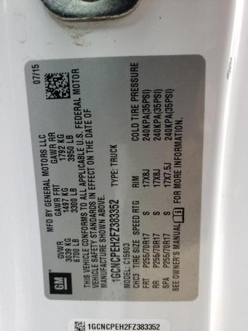 2015 CHEVROLET 150 - 1GCNCPEH2FZ383352