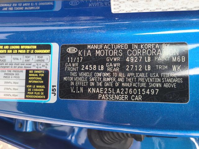 KNAE25LA2J6015497 KIA Stinger Premium
