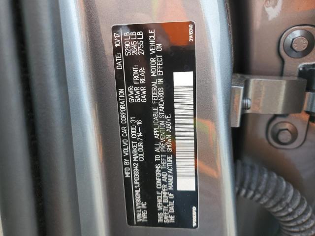 2018 VOLVO S90 T6 INS - LVY992ML1JP036942