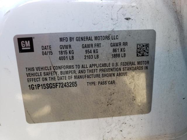 2015 CHEVROLET CRUZE L - 1G1P15SG5F7243265