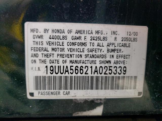 19UUA56621A025339 Acura 3.2TL