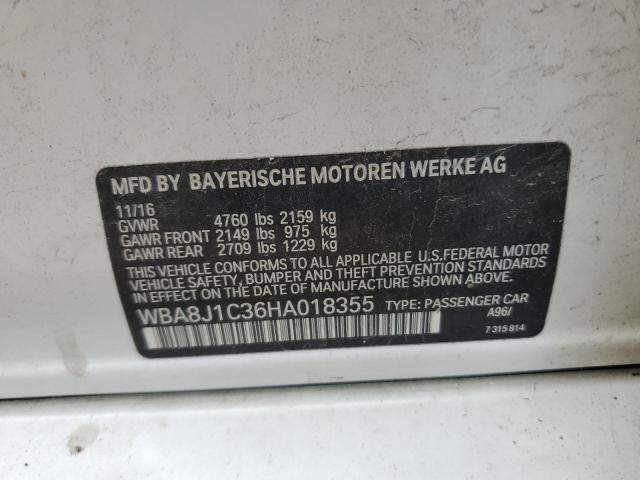 2017 BMW 328 D XDRI - WBA8J1C36HA018355