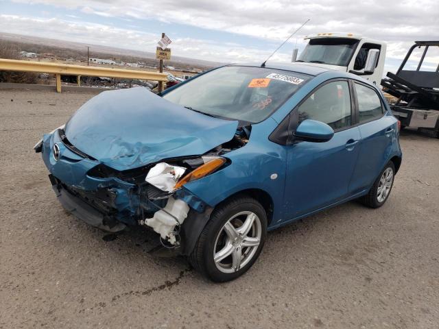 Salvage cars for sale from Copart Albuquerque, NM: 2012 Mazda 2