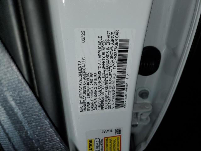 2022 ACURA TLX TECH A - 19UUB5F53NA001450