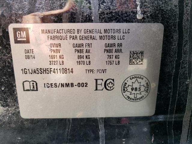 2015 CHEVROLET SONIC LS - 1G1JA5SH5F4110814