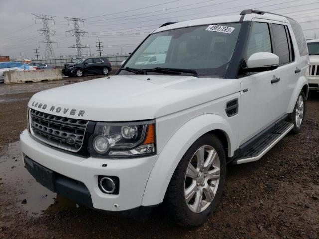 Salvage cars for sale from Copart Elgin, IL: 2015 Land Rover LR4 HSE