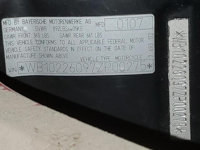 2007 BMW F800 S - WB10226097ZP00275