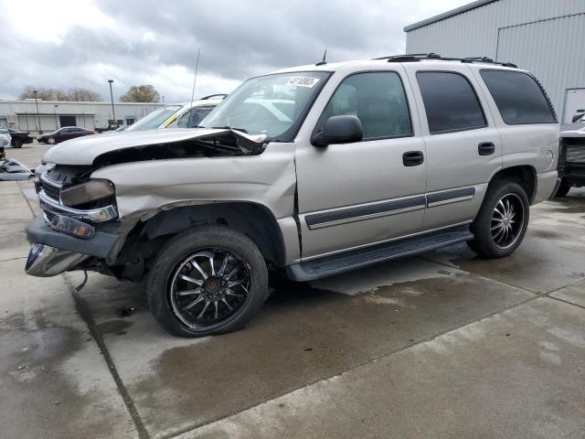 Chevrolet Tahoe salvage cars for sale: 2005 Chevrolet Tahoe C1500