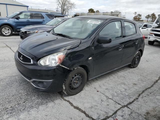 Salvage cars for sale from Copart Tulsa, OK: 2018 Mitsubishi Mirage ES