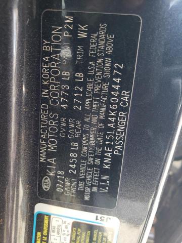 KNAE15LA4K6044472 KIA Stinger