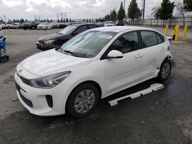KIA salvage cars for sale: 2018 KIA Rio LX