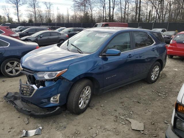 Salvage cars for sale from Copart Waldorf, MD: 2021 Chevrolet Equinox LT