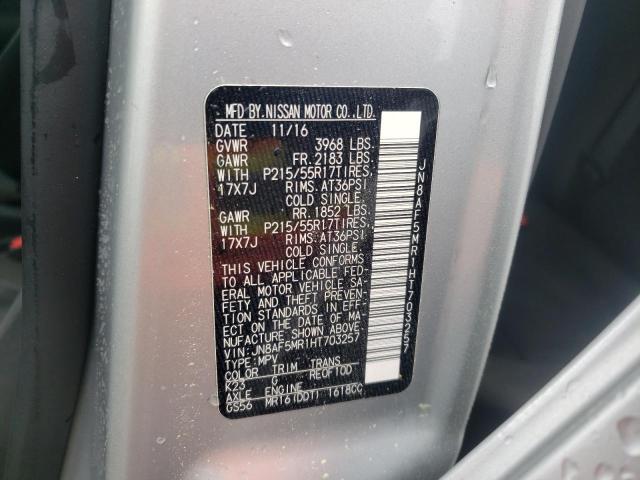 2017 NISSAN JUKE S - JN8AF5MR1HT703257