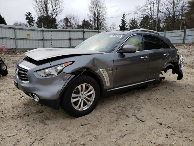 Infiniti QX70 salvage cars for sale: 2014 Infiniti QX70