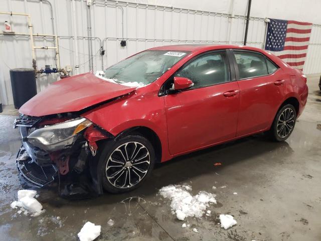 Toyota Corolla 2015 Red