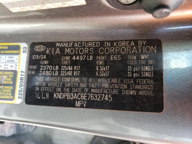 KNDPB3AC6E7632745 KIA Sportage Base