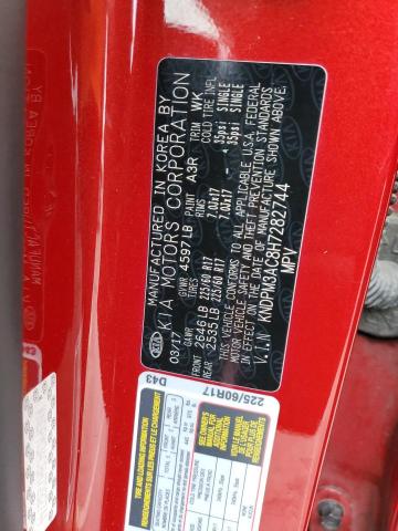 KNDPM3AC8H7282744 KIA Sportage Lx