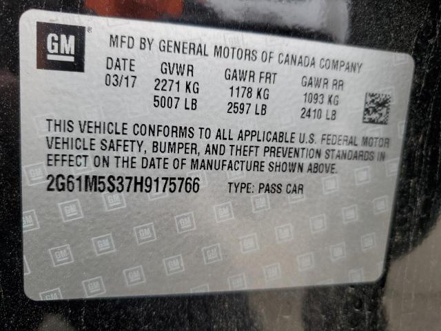 2G61M5S37H9175766 Cadillac XTS LUXURY