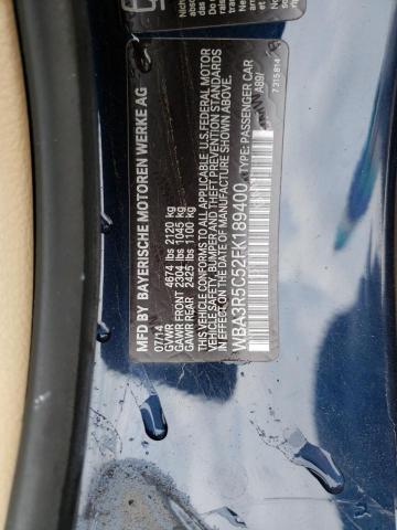 2015 BMW 435I WBA3R5C52FK189400