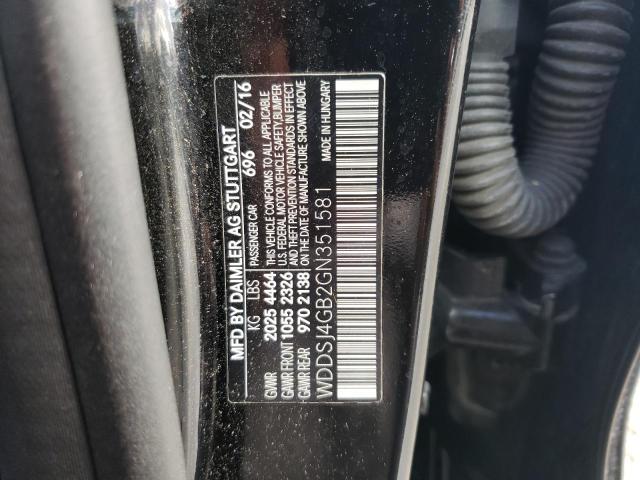 WDDSJ4GB2GN351581 Mercedes-Benz CLA 250 4MATIC