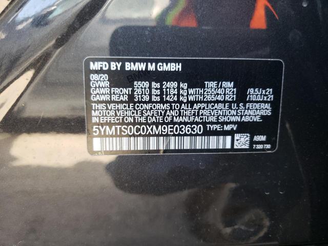 5YMTS0C0XM9E03630 BMW X3 M Competition