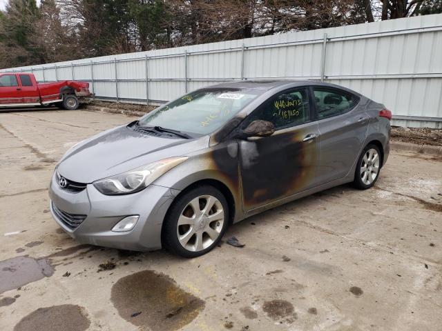 Salvage cars for sale from Copart Eldridge, IA: 2012 Hyundai Elantra GLS
