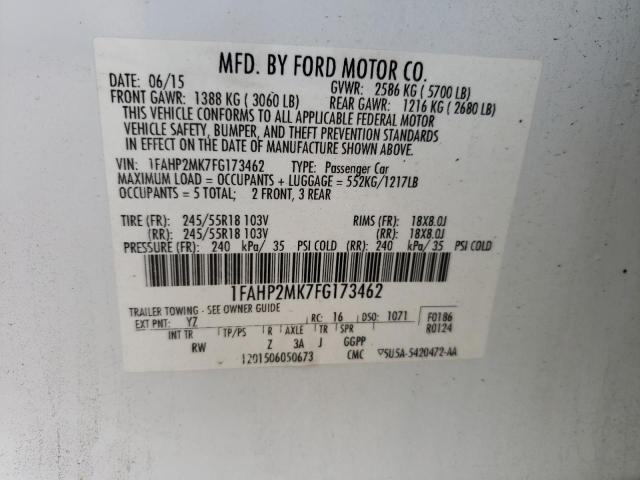 2015 FORD TAURUS POL - 1FAHP2MK7FG173462