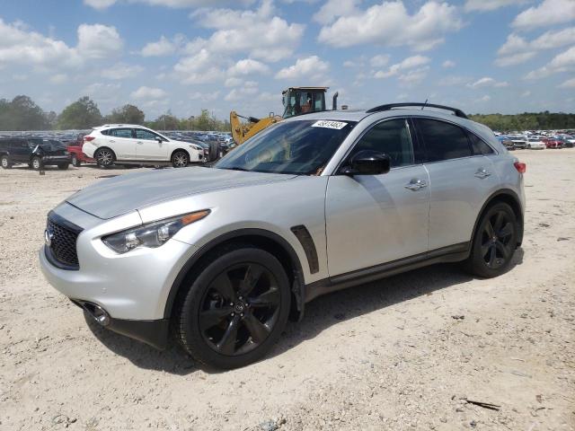 Infiniti QX70 salvage cars for sale: 2017 Infiniti QX70