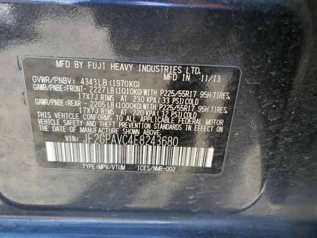 JF2GPAVC4E8243680 Subaru Xv Crosstrek 2.0 Premium