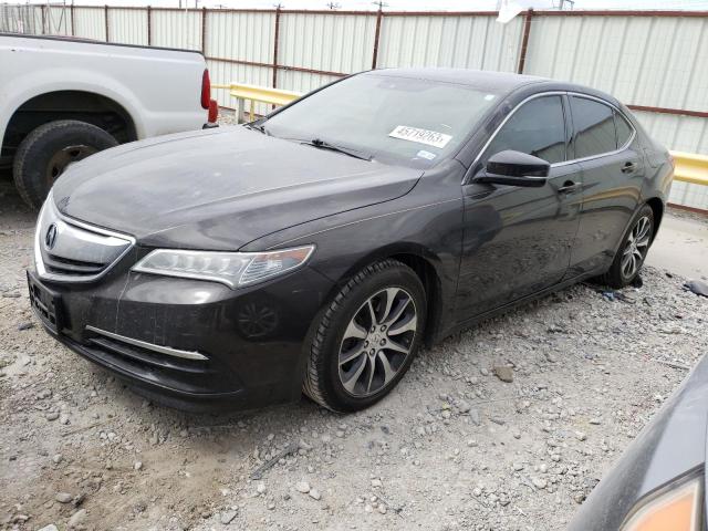 Salvage cars for sale from Copart Haslet, TX: 2015 Acura TLX Tech