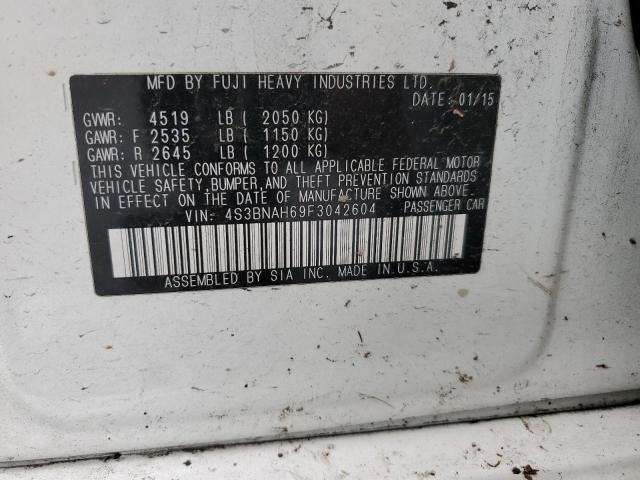 4S3BNAH69F3042604 Subaru Legacy 2.5i Premium