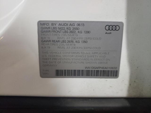 VIN WA1DGAFP4EA010632 2014 Audi Q5, Premium Plus no.13