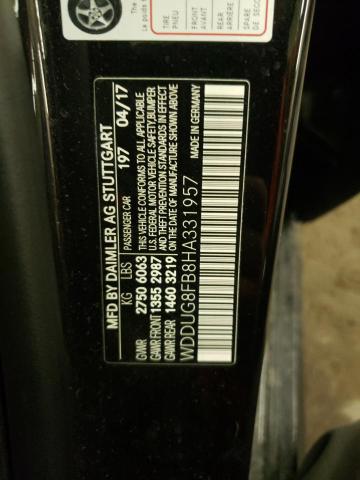 2017 MERCEDES-BENZ S 550 4MAT - WDDUG8FB8HA331957