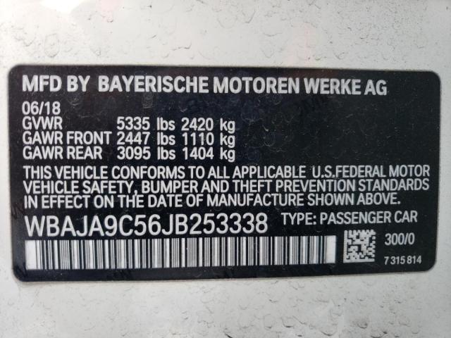 2018 BMW 530E - WBAJA9C56JB253338