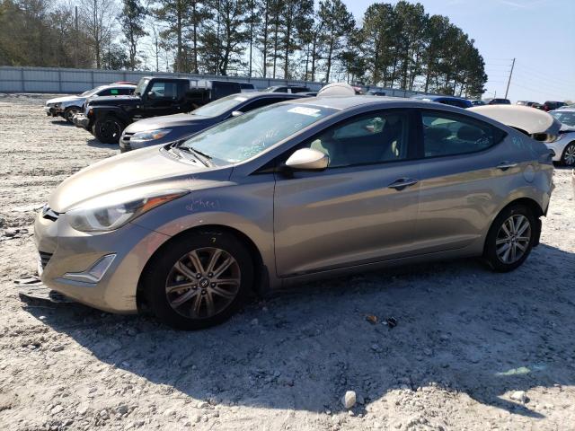 Hyundai Elantra SE salvage cars for sale: 2015 Hyundai Elantra SE