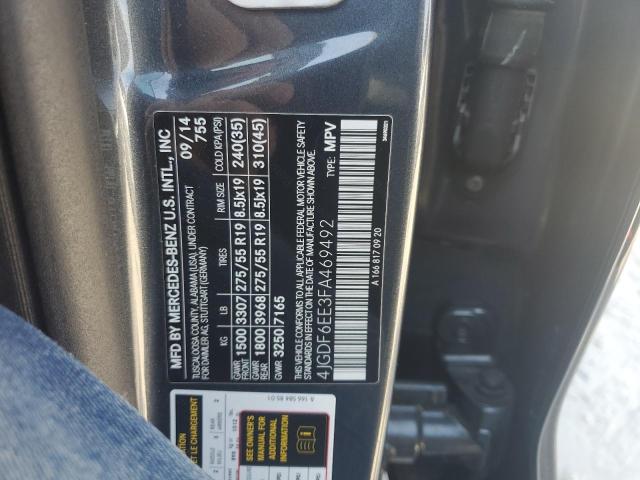 2015 MERCEDES-BENZ GL 450 4MA - 4JGDF6EE3FA469492