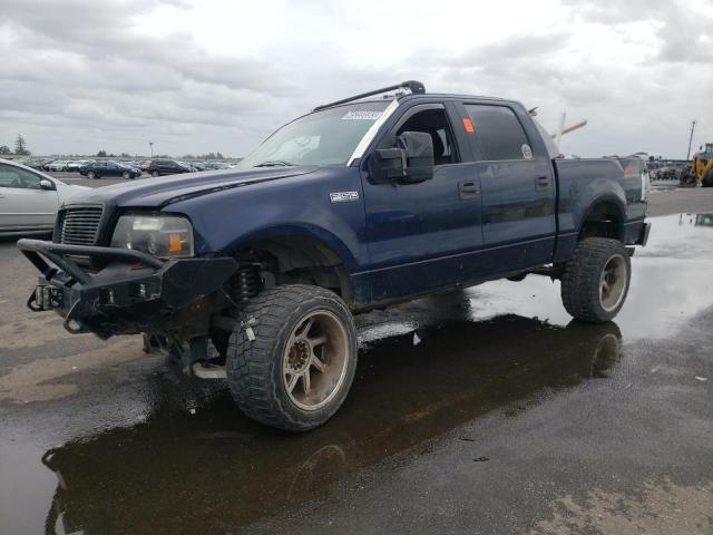 Salvage cars for sale from Copart Sacramento, CA: 2005 Ford F150 Supercrew
