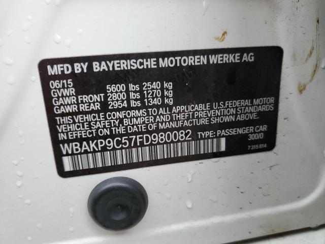 2015 BMW 550 XI - WBAKP9C57FD980082