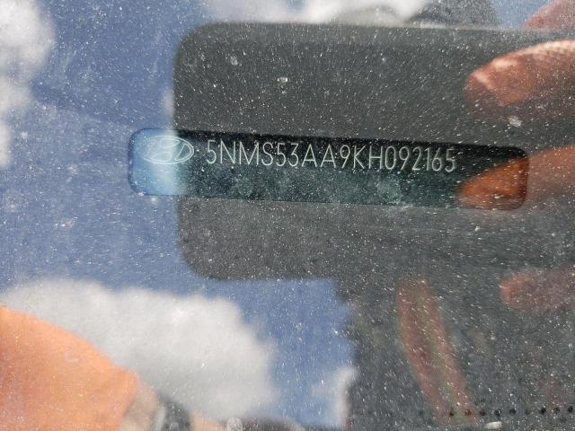 5NMS53AA9KH092165 Hyundai Santa Fe Limited